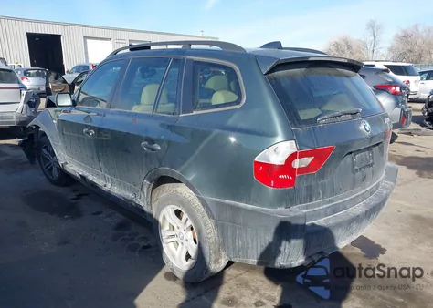 2004 BMW X3 3.0I z USA, uszkodzony, nr VIN WBXPA93464WA64826